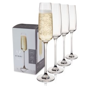 Reserve Julien Crystal Champagne Flute Glasses ViskiÂ