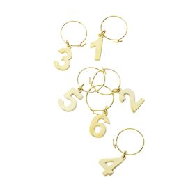 Gold Plated Wine Charms by ViskiÂ