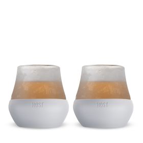 Glass FREEZEâ Tasting Glass (set of two) in Gray by HOSTÂ