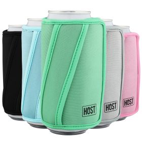 Insta-Chill Slim Can Sleeve in Green by HOSTÂ