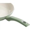 Forged Aluminum Healthy PFA-Free Ceramic Pots and Pans Cookware Set, 7-Piece Set, Mint Green
