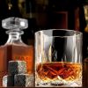 Whiskey Decanter Set with 2 Glasses, Great Valentine's Day Gift Ideas
