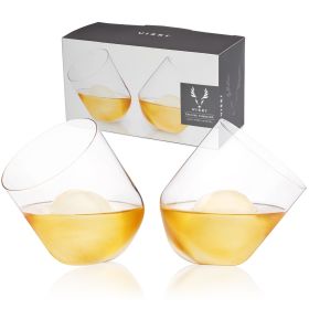 Rolling Crystal Whiskey Tumblers by ViskiÂ