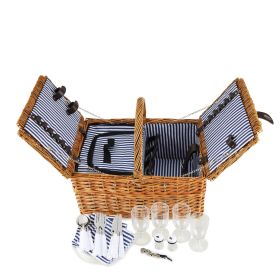 Cape Cod Wicker Picnic Basket by TwineÂ