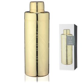 Art Deco Gold Cocktail Shaker in Gold ViskiÂ