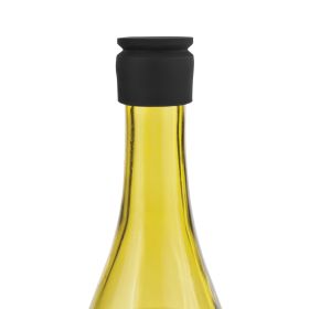 TrueCapâ Bottle Stoppers in Black by True