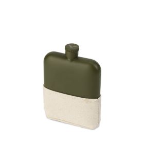 Matte Army Green Flask by Foster & Ryeâ