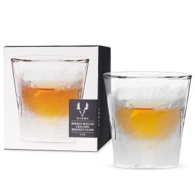 Glacierâ Double-Walled Chilling Whiskey Glass by ViskiÂ