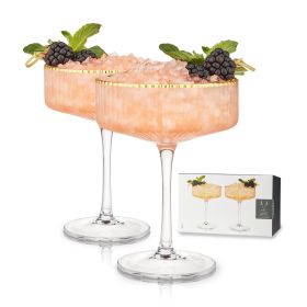 Meridian Crystal Coupe Glasses ViskiÂ
