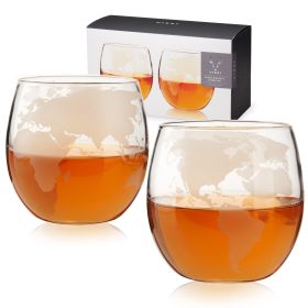 Globe Whiskey Tumblers by ViskiÂ