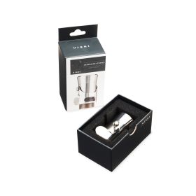 Harrison Heavyweight Champagne Stopper in Silver ViskiÂ
