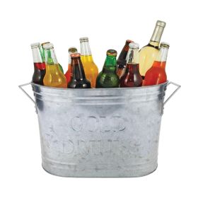 Cold Drinks Galvanized Metal Tub by TwineÂ
