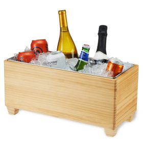 Wooden Beverage Tub by Twine LivingÂ
