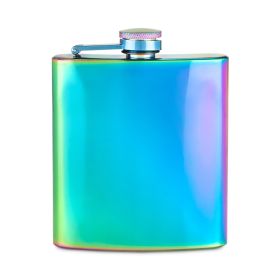 Mirage Iridescent Stainless Steel Flask BlushÂ