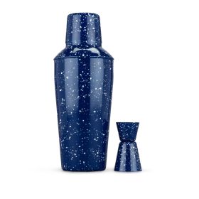 Enamel Cocktail Shaker and Jigger Set Foster & Ryeâ
