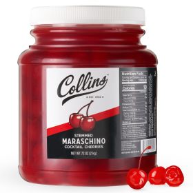 72 oz. Stemmed Maraschino Cherries by Collins