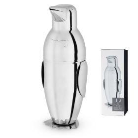 Irving Penguin Cocktail Shaker in Silver ViskiÂ