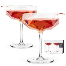 Seneca Faceted Crystal Coupes ViskiÂ