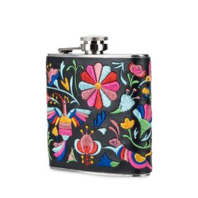 Embroidered Flask BlushÂ