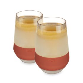 Wine FREEZEâ XL in Terra Cotta (set of 2) by HOSTÂ