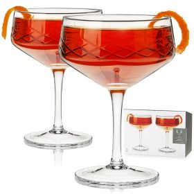 Admiral Crystal Coupe Glasses ViskiÂ