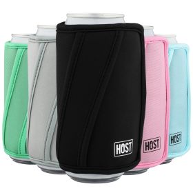 Insta-Chill Slim Can Sleeve in Black by HOSTÂ