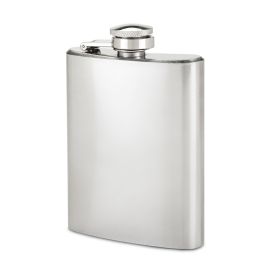 TrueFlaskâ: 4 oz Stainless Steel Flask