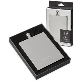Harrison Slim Flask in Stainless Steel ViskiÂ