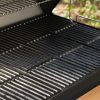 Outlaw Charcoal Grill and Smoker With Cast Iron Grates Warming Rack Barbecue Model 2137 BBQ Kitchen Dining Bar Home Garden