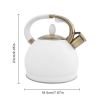 3.5L Stainless Steel Kettle High Capacity Gas Whistle Kettle Induction Cooker Teapot Thicken Kettle Whistling Kettle
