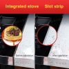 Stove Gap Covers 2pcs 316 Stainless Steel Gap Covers For Stove Heat Resistant Oven Gap Filler Seals Gaps Between Stovetop And