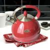 3.5L Stainless Steel Kettle High Capacity Gas Whistle Kettle Induction Cooker Teapot Thicken Kettle Whistling Kettle